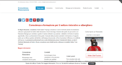 Desktop Screenshot of consulenzaristorazione.it